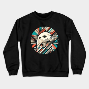 Abstract Animal Seal 1 Crewneck Sweatshirt